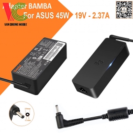 Bộ Sạc Laptop Asus, Toshiba,... 45W Bamba 19V – 2.37A (Đầu nhỏ)