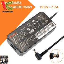 Bộ Sạc Slim cho Laptop Asus, Toshiba, Lenovo 150W Bamba 19.5V – 7.7A