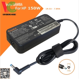 Bộ Sạc Slim cho Laptop HP 15CB 150W Bamba 19.5V – 7.89A (Đầu kim nhỏ)