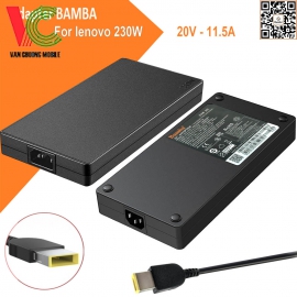 Bộ Sạc Laptop Lenovo 230W Bamba 20V – 11.5A (Đầu vuông)