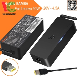 Bộ Sạc Laptop Lenovo 90W Bamba 20V – 4.5A (Đầu vuông)