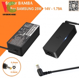 Bộ Sạc Laptop Samsung 25W Bamba 14V – 1.79A (Đầu kim thường)