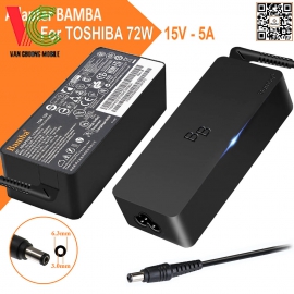 Bộ Sạc Laptop Toshiba 72W Bamba 15V – 5A