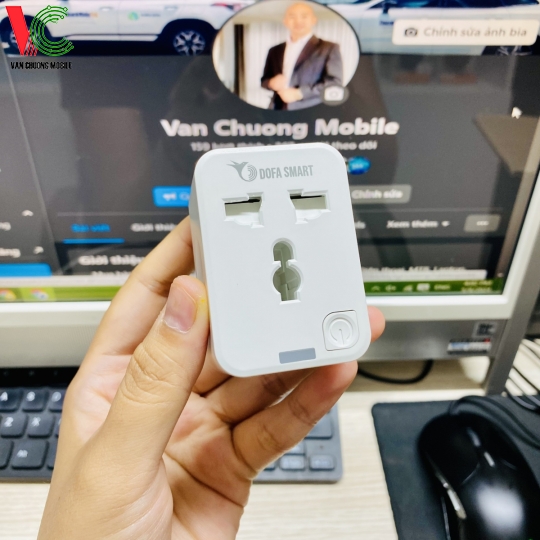 Ổ Cắm Thông Minh Wifi Đơn DOFA SMART
